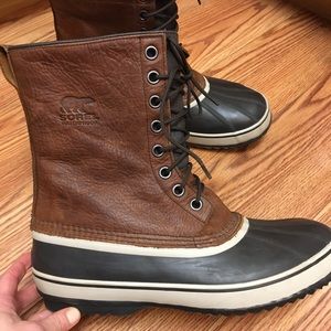 Sorel Premium T Waterproof Leather Snow Boots 13